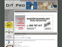 Tablet Screenshot of ditpro.pl